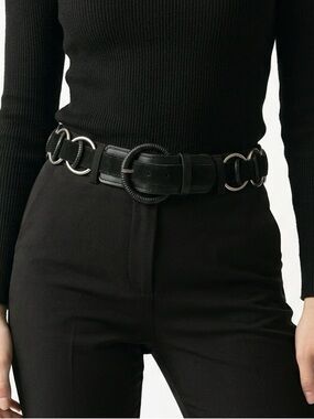 Heavy leather belt